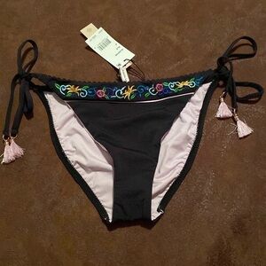 Nanette Lapore String tie bikini bottom size 8